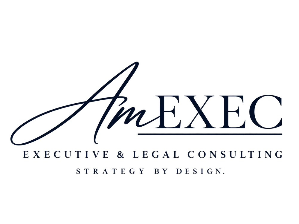 AM Exec, Executive and Legal Consulting. Strategy by design.